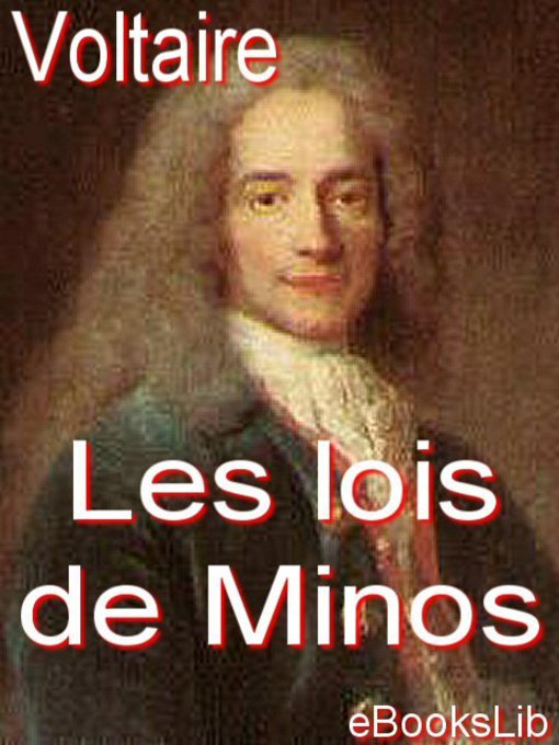 Cover image for Les lois de Minos